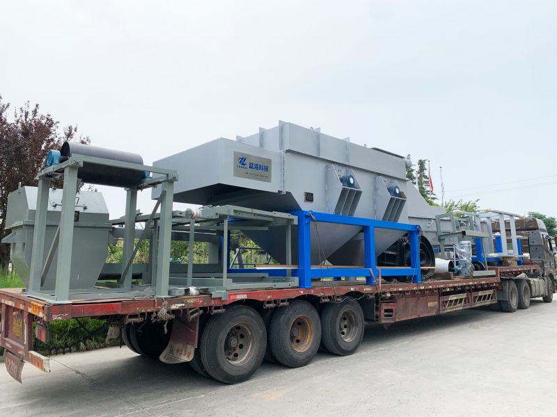 藍(lán)海環(huán)境科技鼓式洗片機成功發(fā)貨